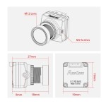 Macchina fotografica per visione notturna da 1500TVL sensore Ultra alta sensibilità accessorio Drone
